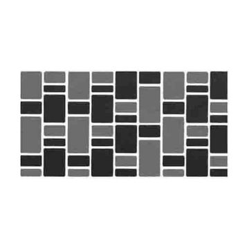 Print on tissue paper (fibreglass application only) - Waterfalls Grey 605mm x 150mm