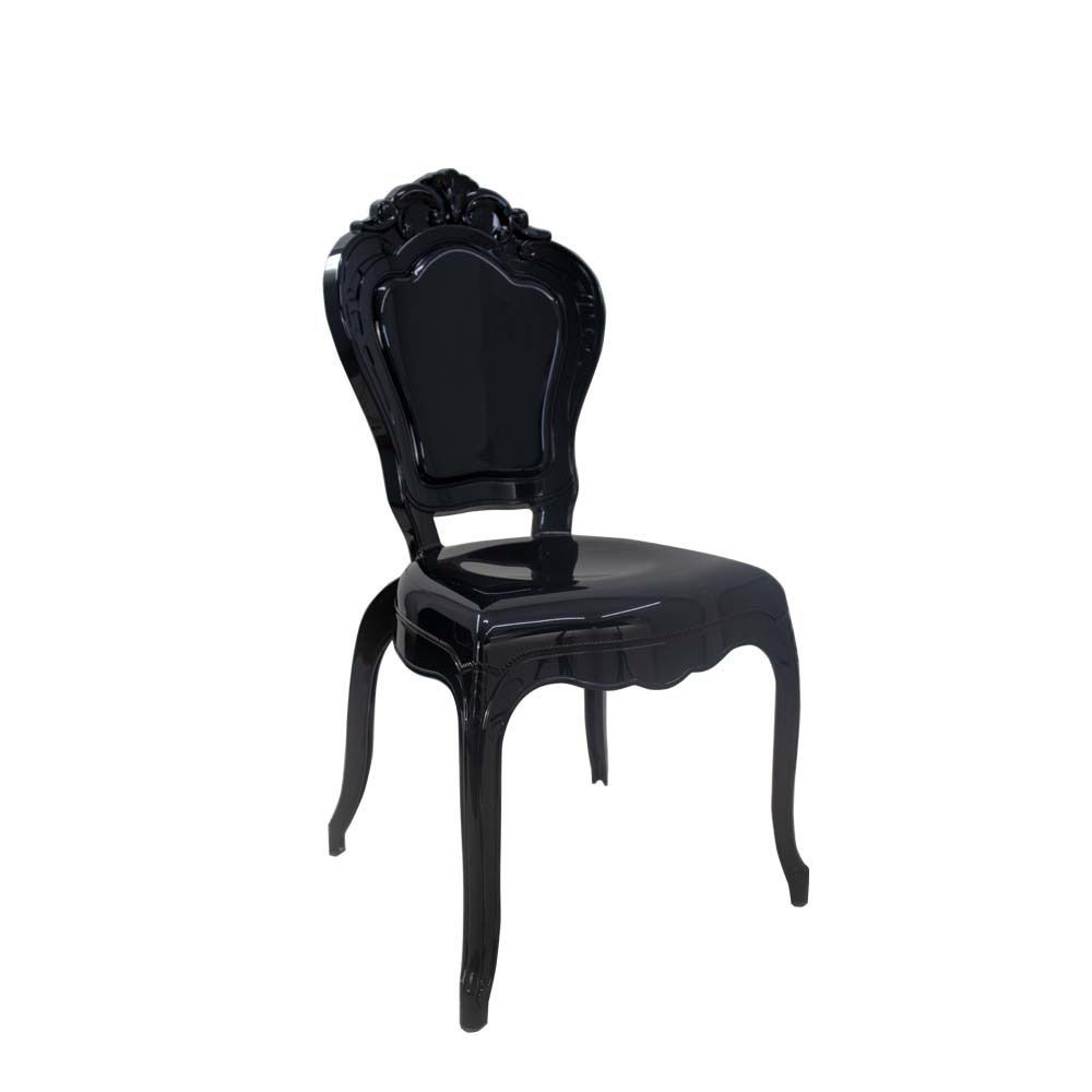 Vividitto - Wedding Dining Chair Without Arms Black