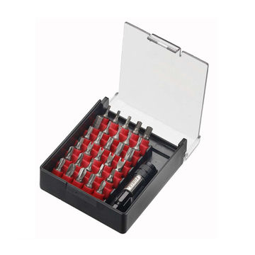 Force - 1/4" Dr 31 Piece Bit Set W/Mag Holder