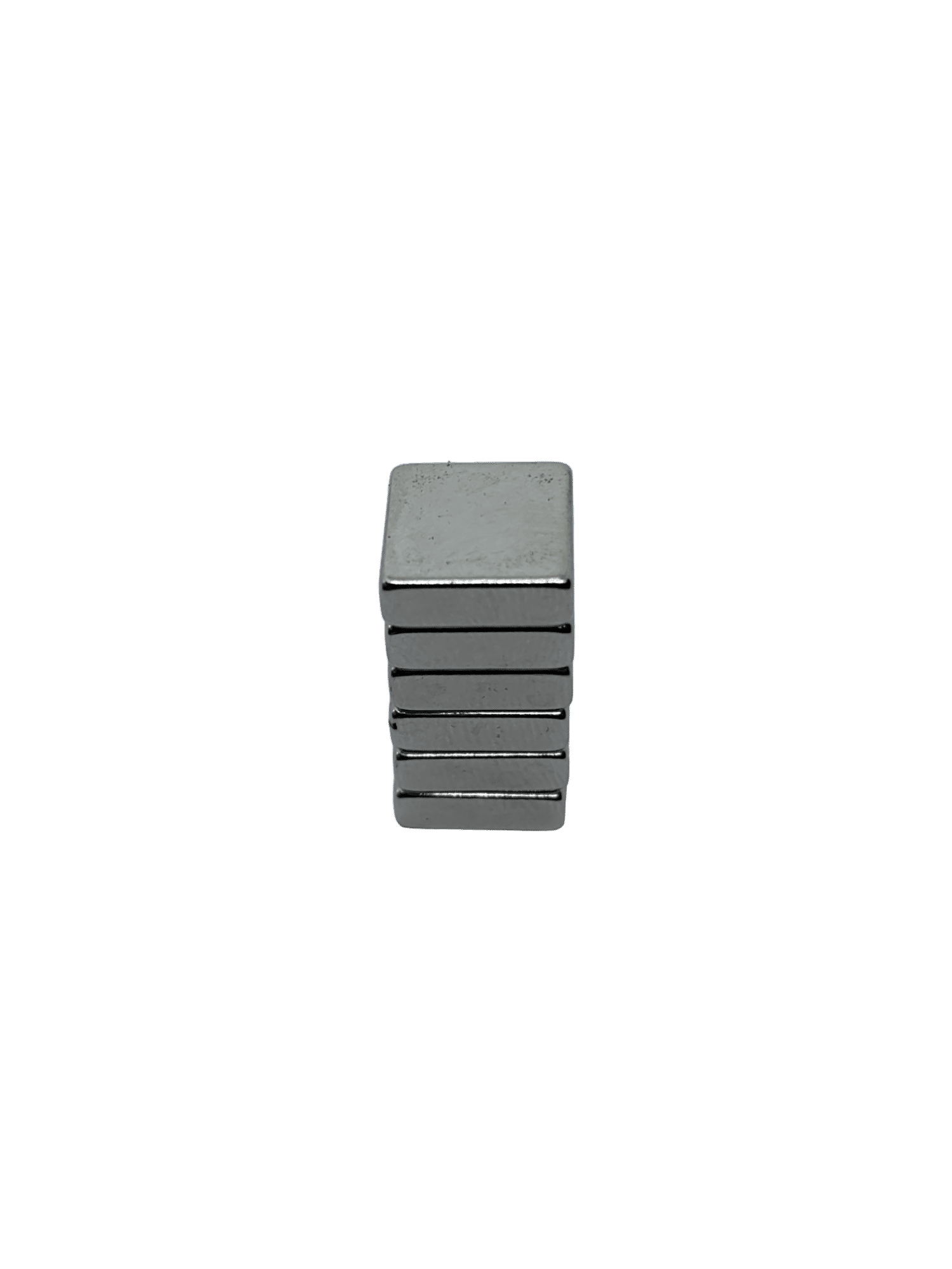 Rare Earth Rectangle Magnet 12x12x4mm - 6 Pack