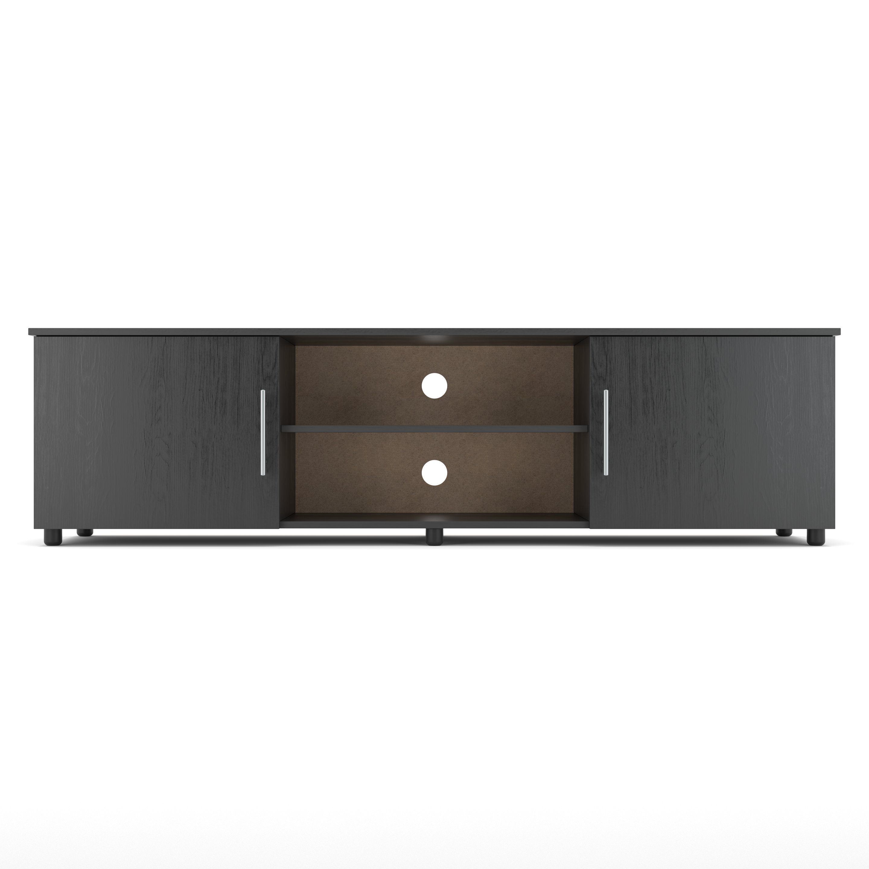 BAM! Oslo TV Stand 1800 - Linear Black