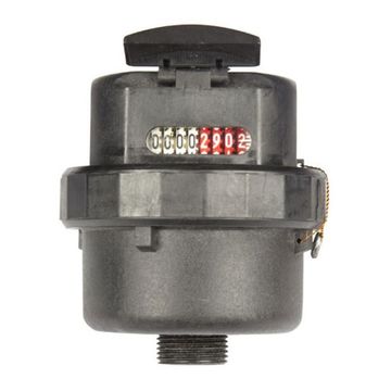 Water Meter 22 mm Piston Type Plastic