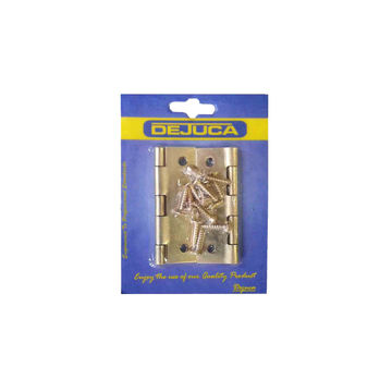 Dejuca - Butt Hinge - Bp - 75mm - 1pair/Card  - 6 Pack