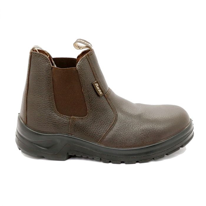 BATA Chelsea Safety Boot Brown - Brown - UK 11