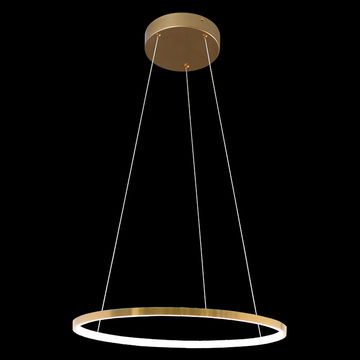 230v 22W LED 60cm Single Ribbon Pendant