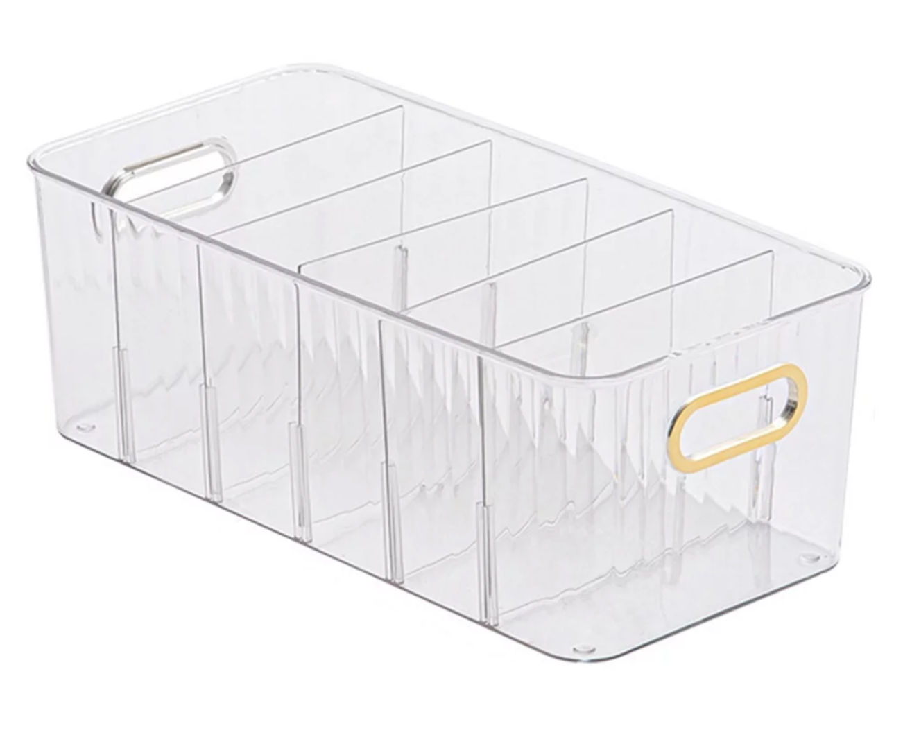 6-SECTION DIVIDED CABINET ORGANIZER