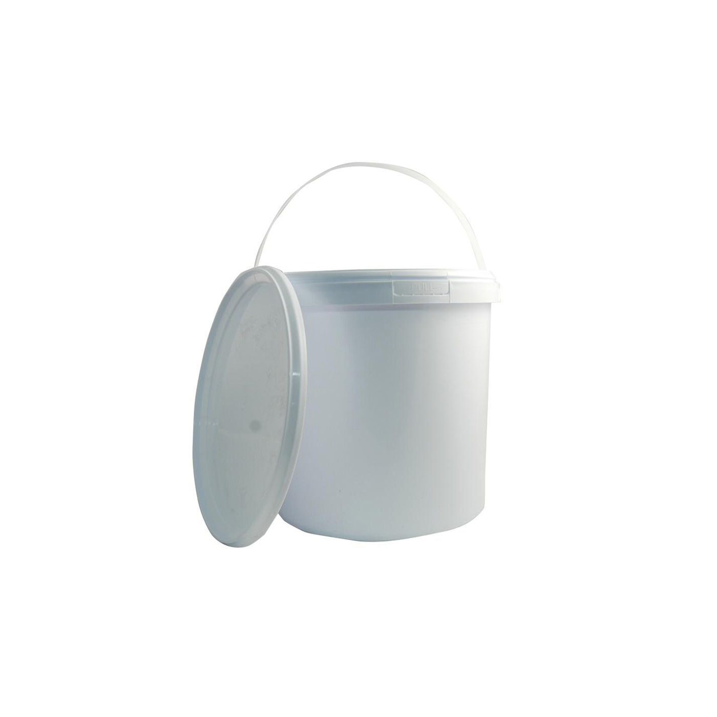 Plastic Bucket with Lid - 10lt - 4 Pack