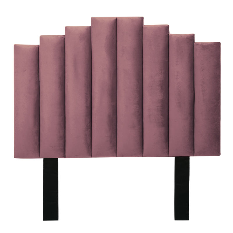 Cahya Steps Panel Headboard Queen-Pink