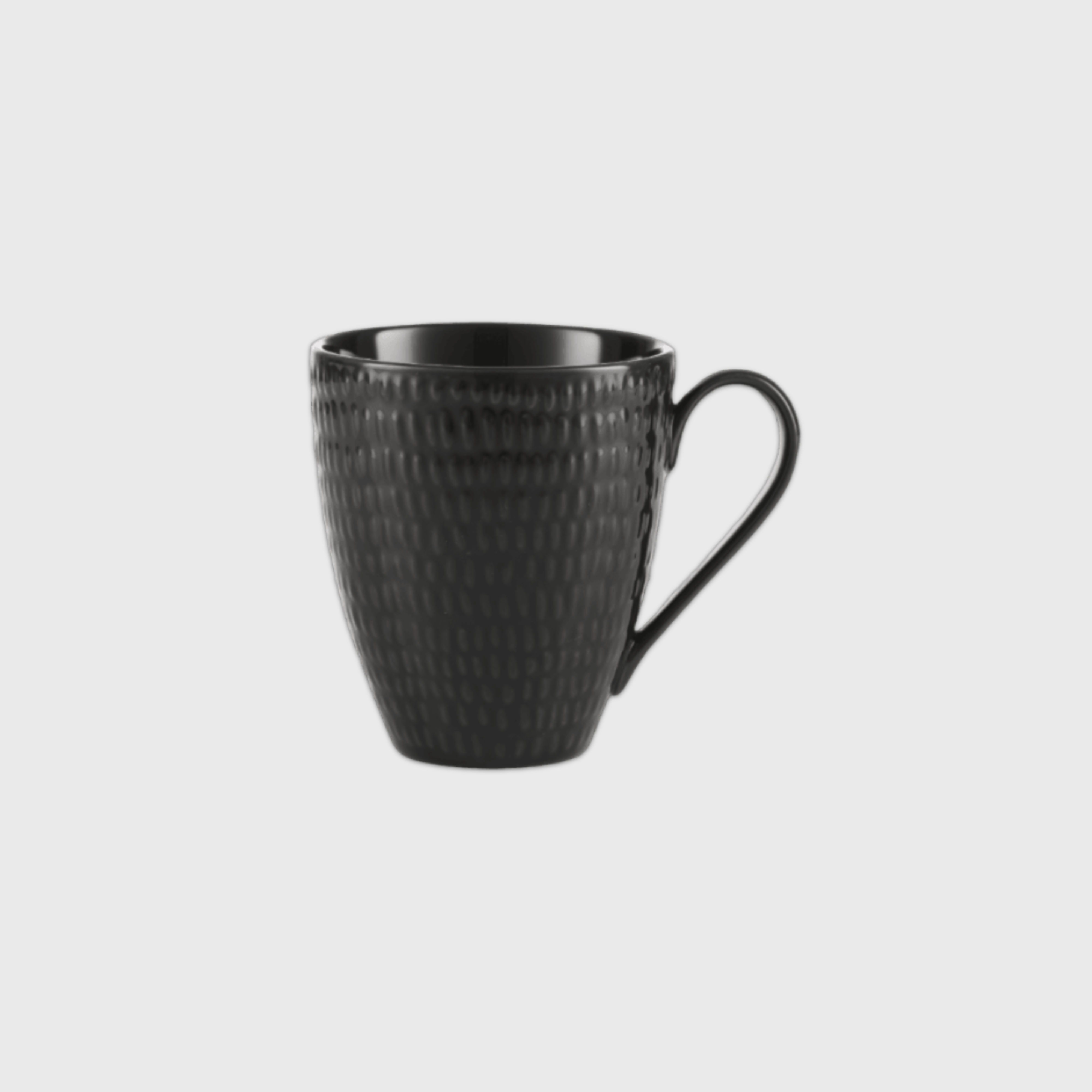 Yvonne Chaka Chaka - Rice Mug Black Set of 4