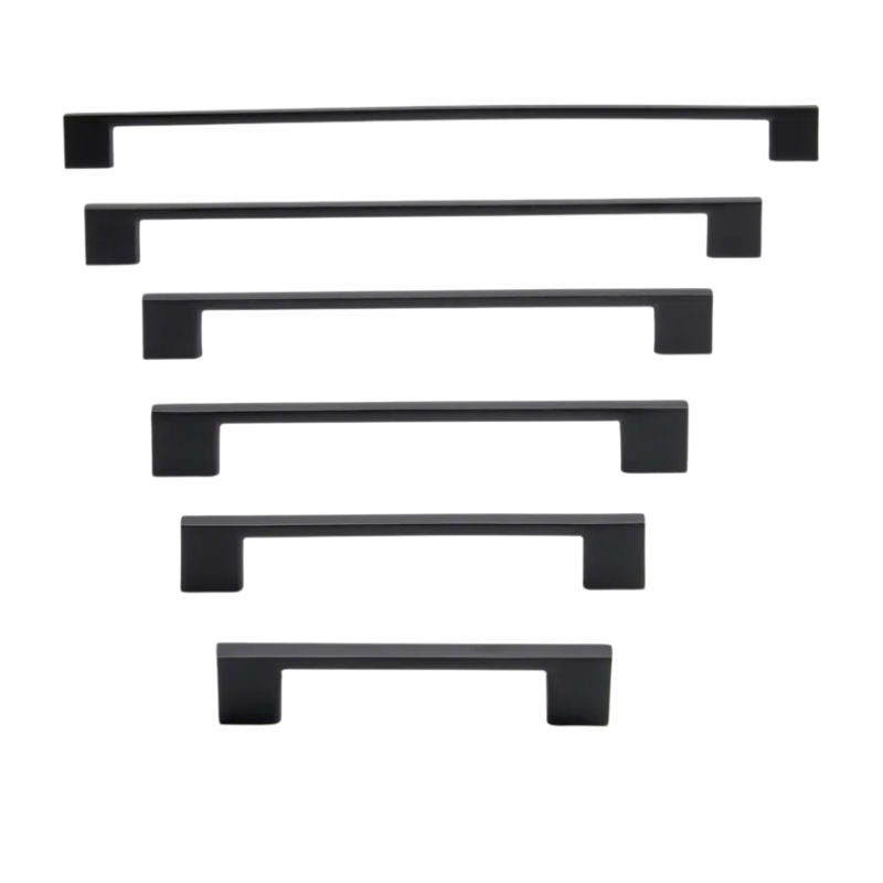 Strip Handle, Black, 160mm