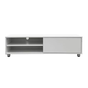 Bragg Adana TV Stand, White