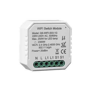 ON/OFF 2X150W WIFI-RF 2 GANG SMART SWITCH MODULE