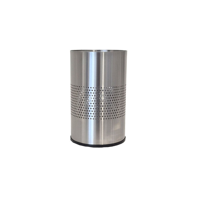 Perforated Open Top Round Bin