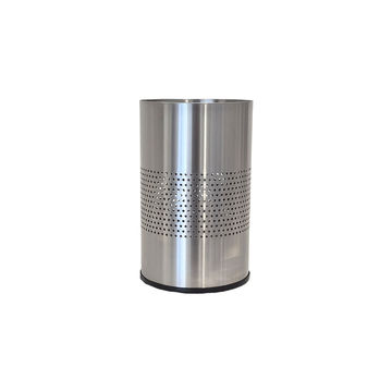 Perforated Open Top Round Bin
