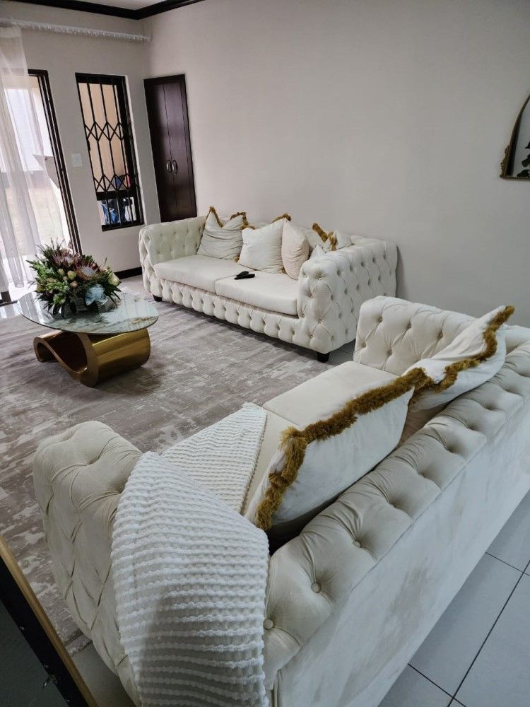 Karabo 3, 2 seater couch and Coffee table