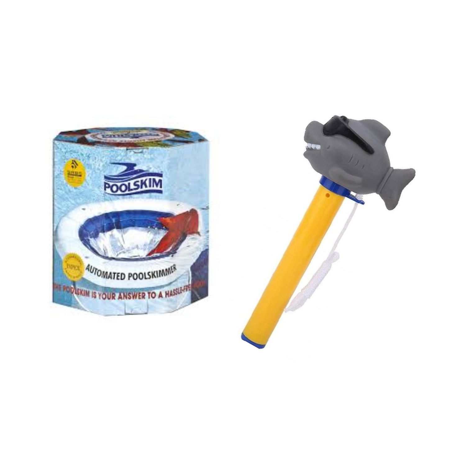 Pool Skim Normal White Pool Thermometer Shark