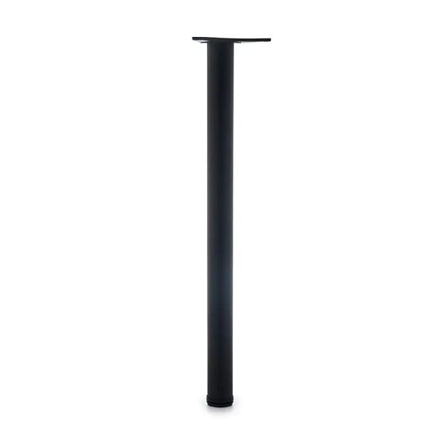 Kitchen Leg, H870mm x 60mm, Matt Black (4 Pack) BY WOODLY