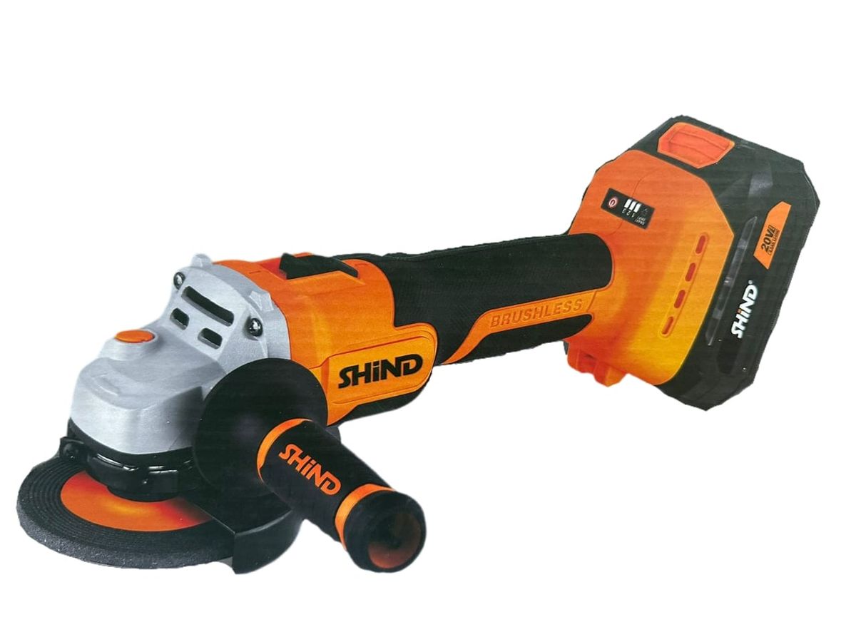 20V Brushless Cordless Angle Grinder – Portable Wireless Power Tool for Cutting, Grinding & Polishing