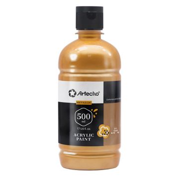 Artecho Acrylic Paint Gold - 500ml