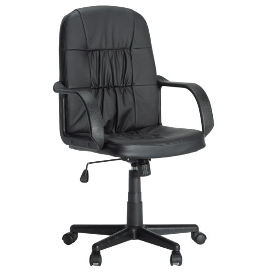 EXECUTIVE MIDBACK OFFICE CHAIR OF610 - BLACK