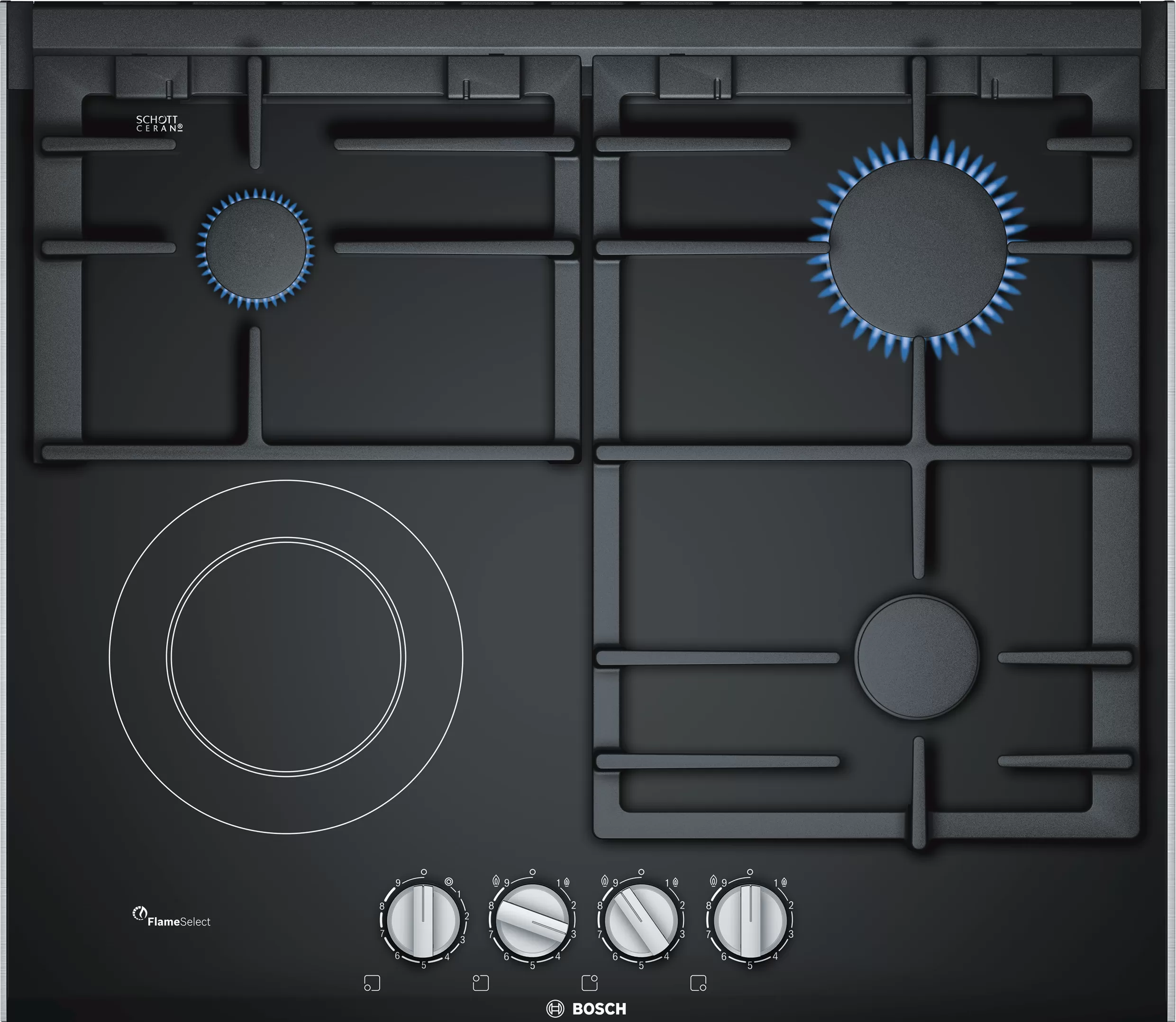 Bosch Serie 8 Mixed Hob 60cm Ceramic, PRY6A6B70