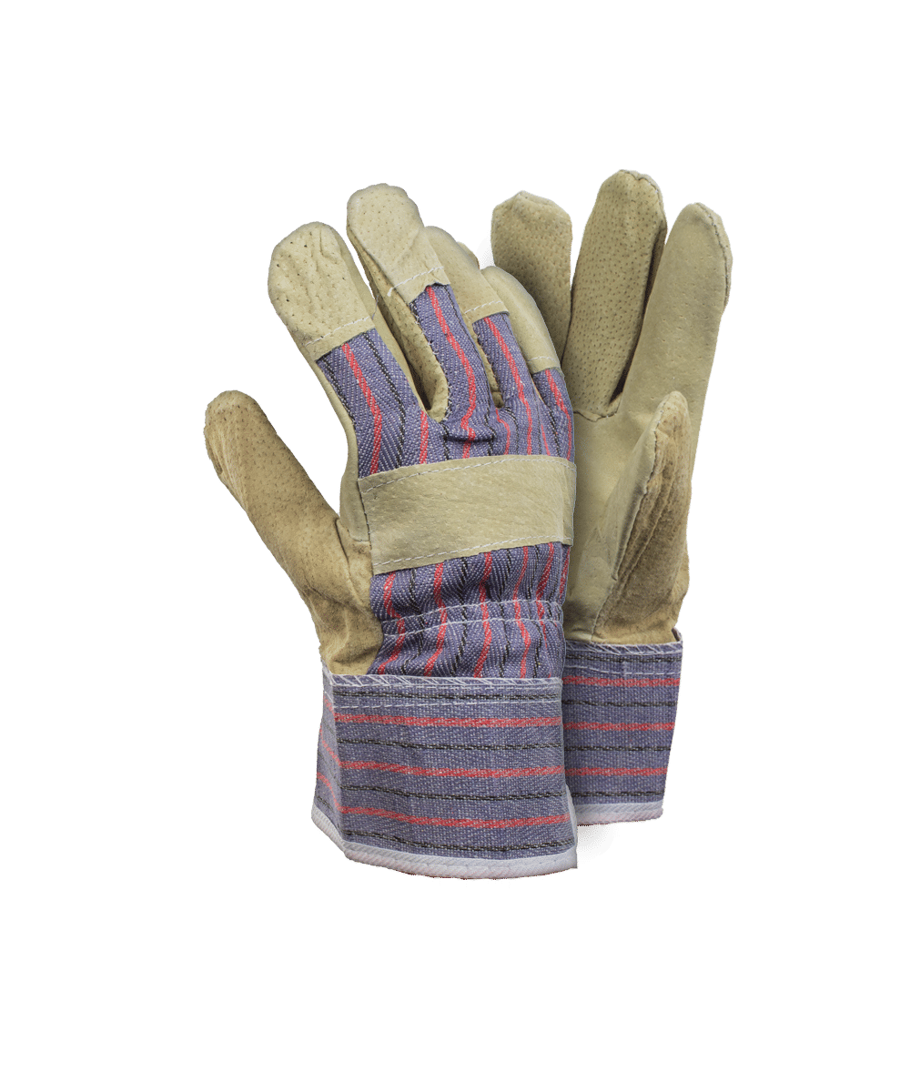 Javlin - Premium Pig Skin Candy Stripe Gloves