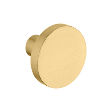 Cupboard Knob - Modern - Satin Brass