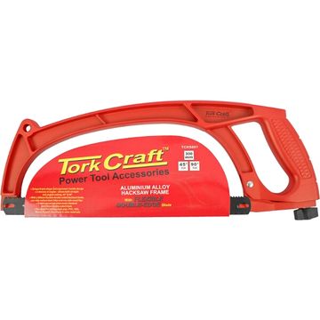 Aluminum Alloy Hacksaw Frame 300Mm C/W Flexible Double Edge Blade