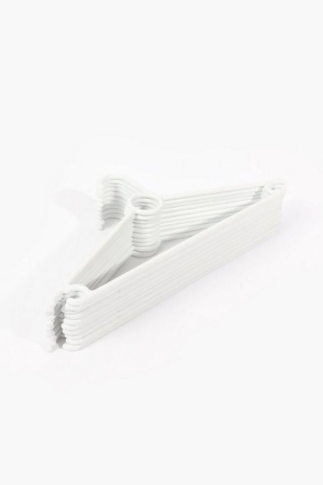 10 PACK FELT HANGERS Space-Saving, Non-Slip & Gentle on Clothes