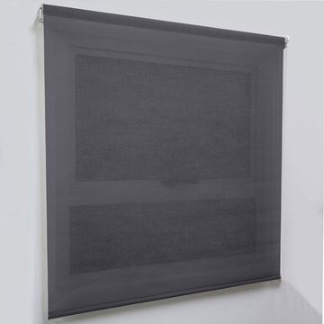 Matoc Designs Sheer Roller Blinds - 1200mm Width x 2100mm Height - Graphite