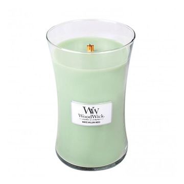 Woodwick White Willow Moss Large Retail Box No warranty
