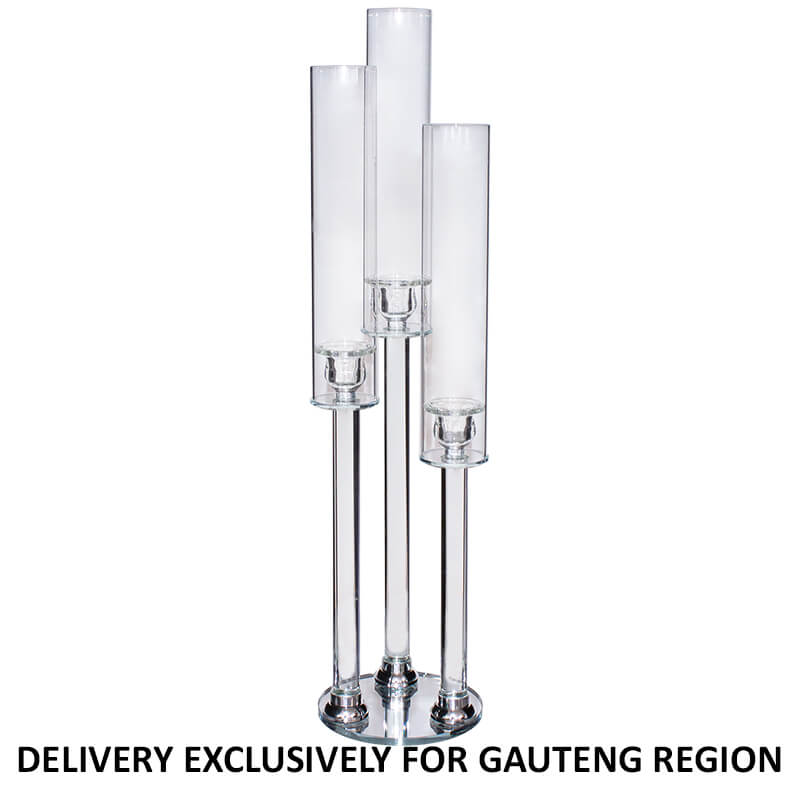 ELEGANT TAGER CRYSTAL 3 LIGHT C/HOLDER 66