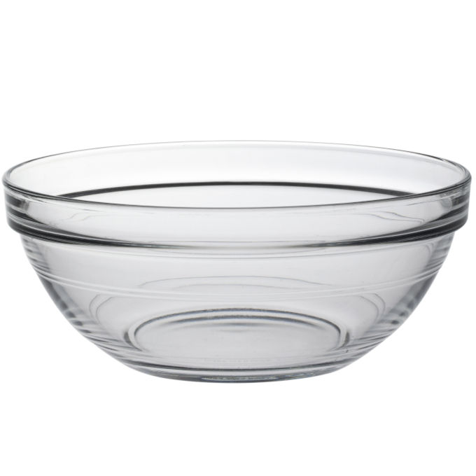 Duralex Gigogne Clear Bowl 970ml/17cm - Set of 1