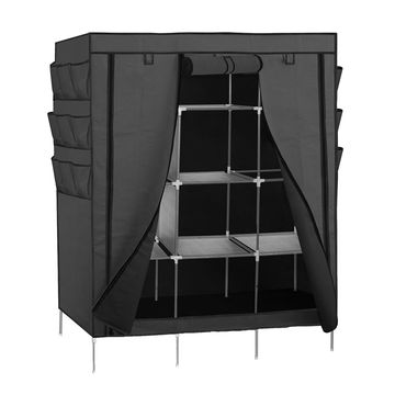 Infinity Fabric Wardrobe (Grey) X-Large - 130 x170 cm