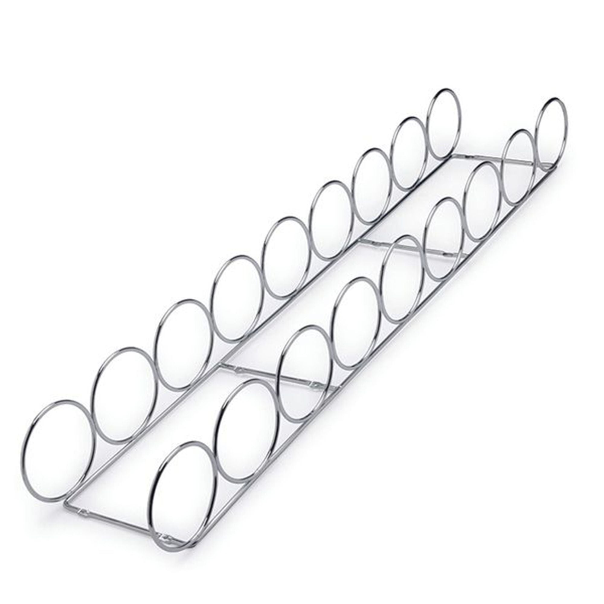 ROCO Wine Bottle Holder 9 Ring Chrome