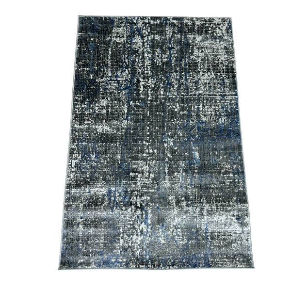 Babil 10196A Grey/Dark Blue 160x230cm Area Rug