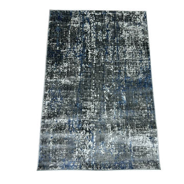 Babil 10196A Grey/Dark Blue 160x230cm Area Rug