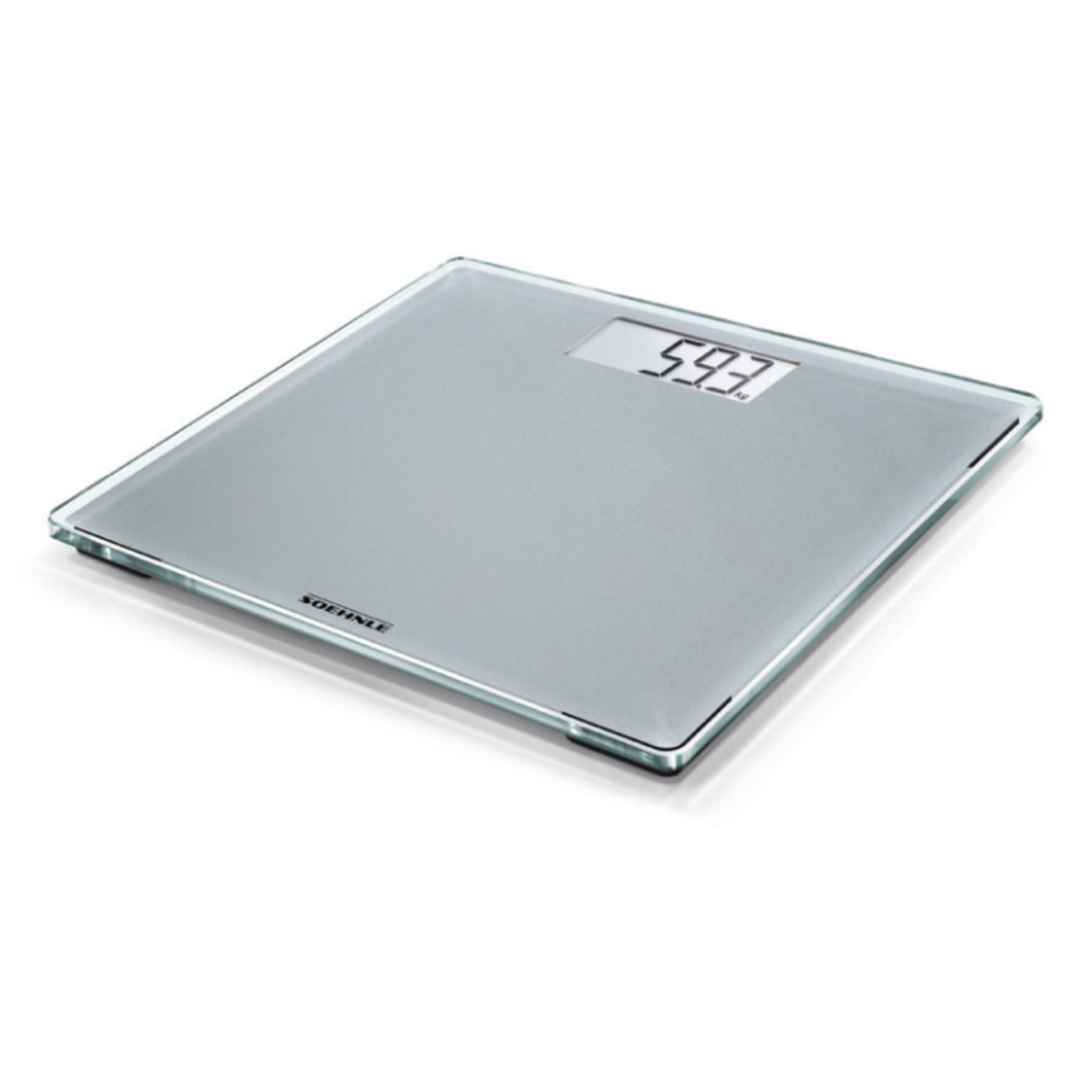 Soehnle Style Sense Compact 300 Digital Bathroom Scale 180kg Silver