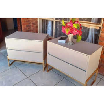 Modern 2-Drawer Bedside Table