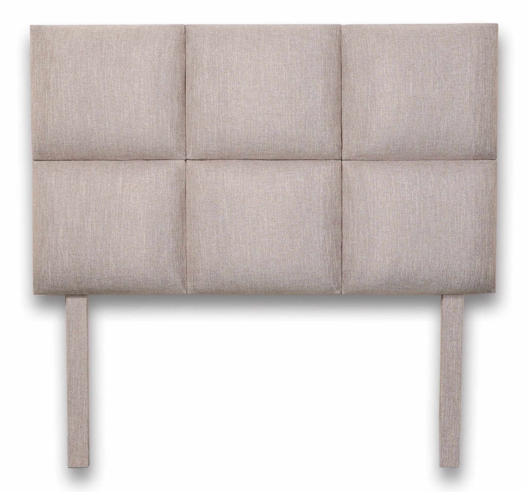 Avery Headboard - Beige Fabric - Double