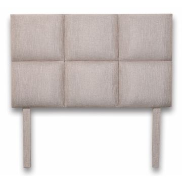 Avery Headboard - Beige Fabric - Double