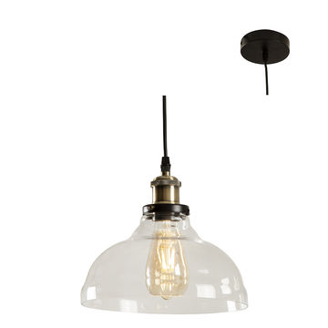 Farmhouse - Pendant - Clear Glass