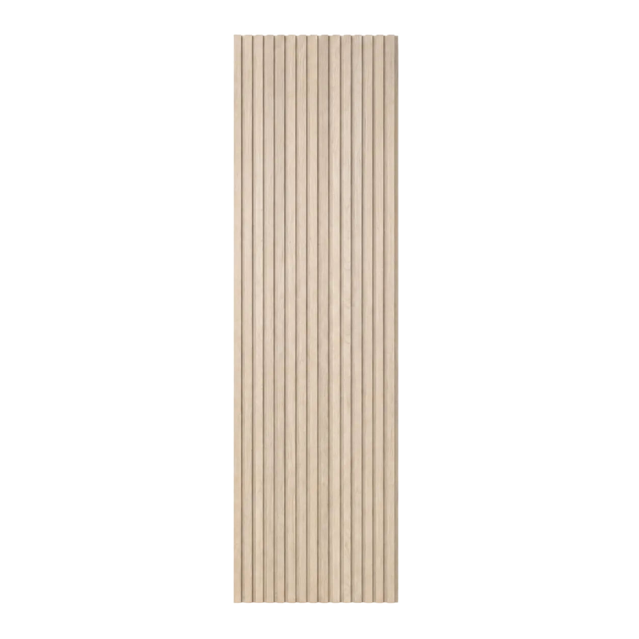 White Oak Acoustic Wooden Panel 240cm*60cm (Beige Felt & Natural Wood)