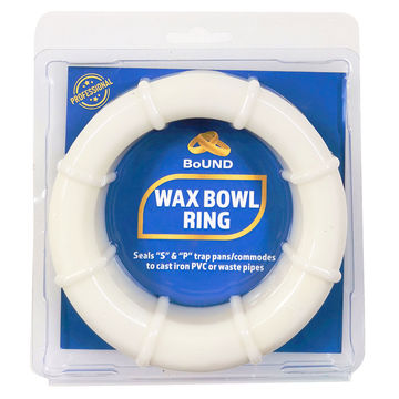 Bound Wax Bowl Ring (White)