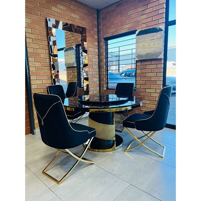 KC FURN Levi  Dining Table Set for 4