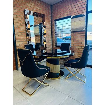 KC FURN Levi  Dining Table Set for 4