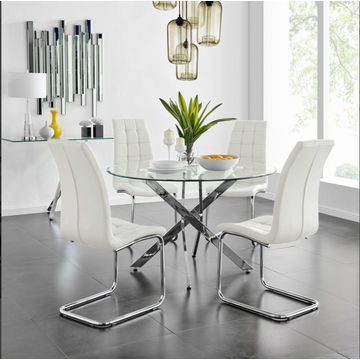 Ayanah Dining Set -White