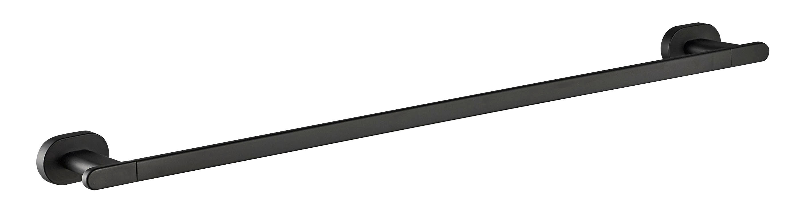 ROME - BLACK TOWEL BAR 600MM