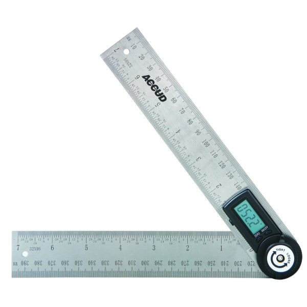 ACCUD - Digital Protractor Blade 300mm 0-360