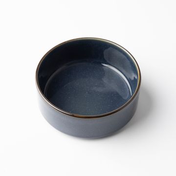 OMADA Flat Stackable Blue Nibble Bowl